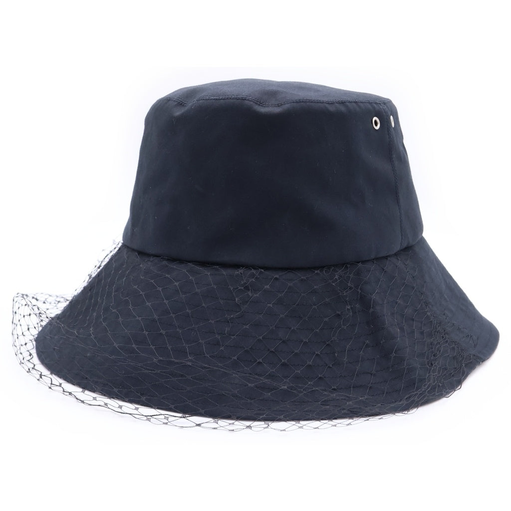DIOR(ディオール) オブリーク レースレイヤード バケットハット 帽子 ブラック レディース 95TDD924G130