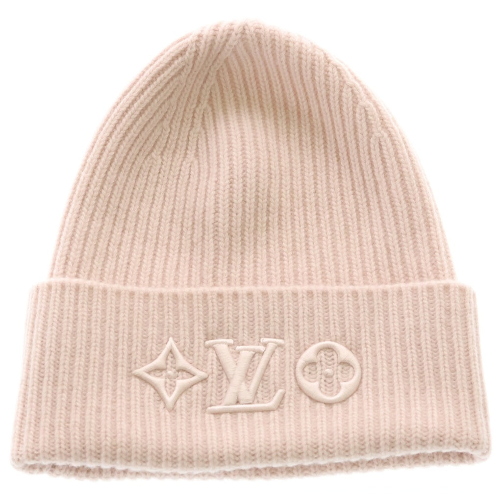 LOUIS VUITTON(ルイヴィトン) ボネ・LVヘッドライン ビーニー ニットキャップ ピンク M79452 レディース