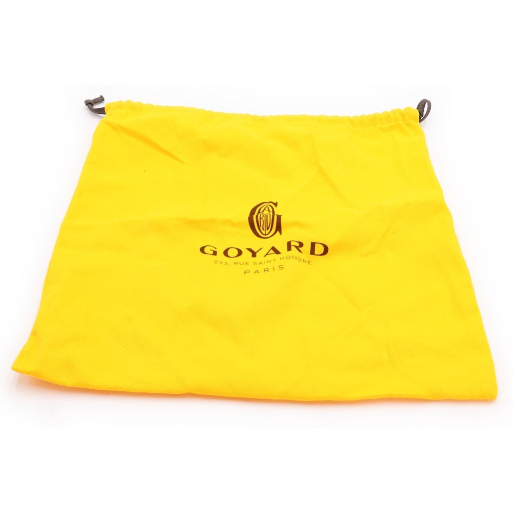 GOYARD(ゴヤール) ボーイング25 クラッチバッグ ケース ポーチ セカンドバッグ ブラック レザー シルバー金具 レディース