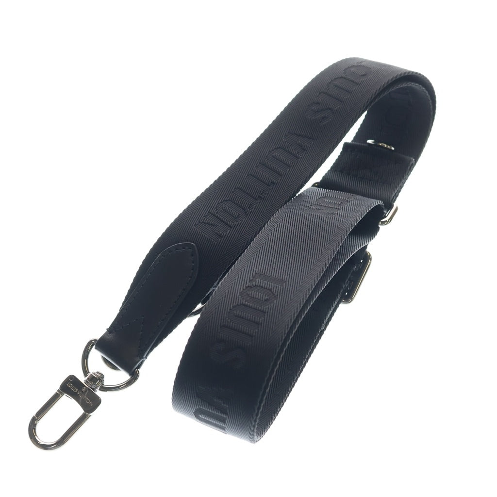 LOUIS VUITTON(ルイヴィトン) モノグラムエクリプス キーポルバンドリエール35 2WAYバッグ ハンドバッグ ボストンバッグ ショルダーバッグ ブラック レザー×PVC M46655 シルバー金具 レディース