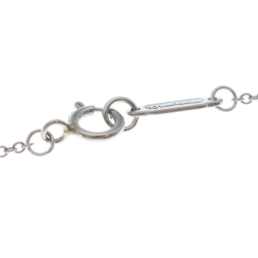 TIFFANY & Co.(ティファニー) サークレットミニ ダイヤ ネックレス ペンダント チェーン シルバー Pt950 レディース