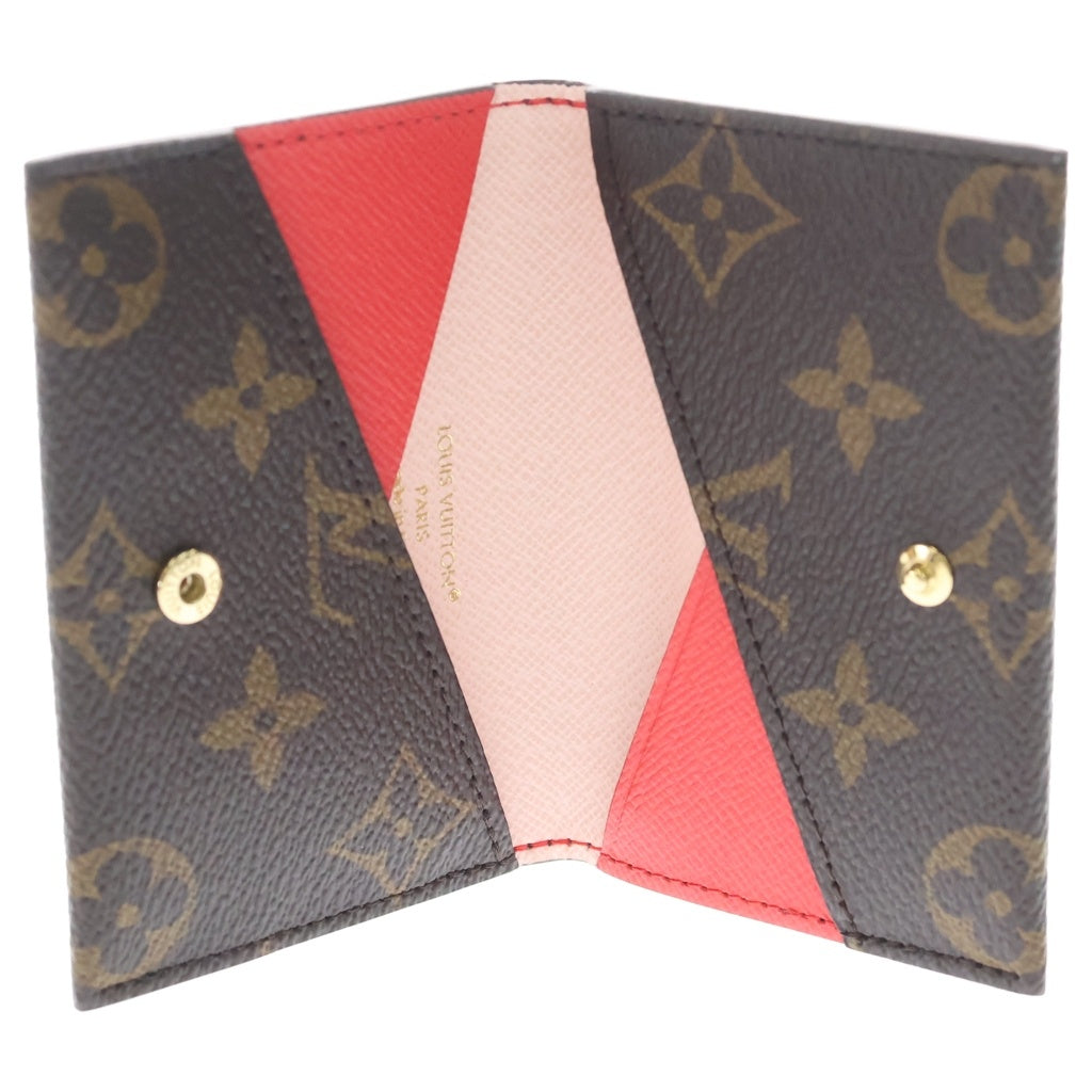 LOUIS VUITTON(ルイヴィトン) モノグラム ポルト カルトスリム PVC レザー カードケース 名刺入れ M26901 ブラウン レディース