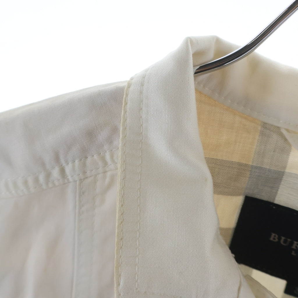 BURBERRY(バーバリー) ハイネック 長袖 ジャケット ホワイト #38 レディース
