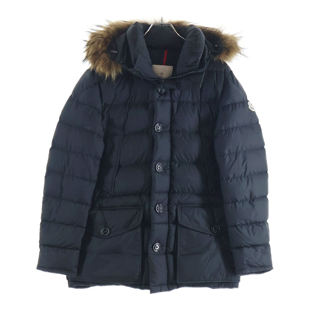 MONCLER(モンクレール) 20AW CLUNY DOWN JAKET クルーニー ファー付ダウンコート ジャケット ブラック F20911B52502