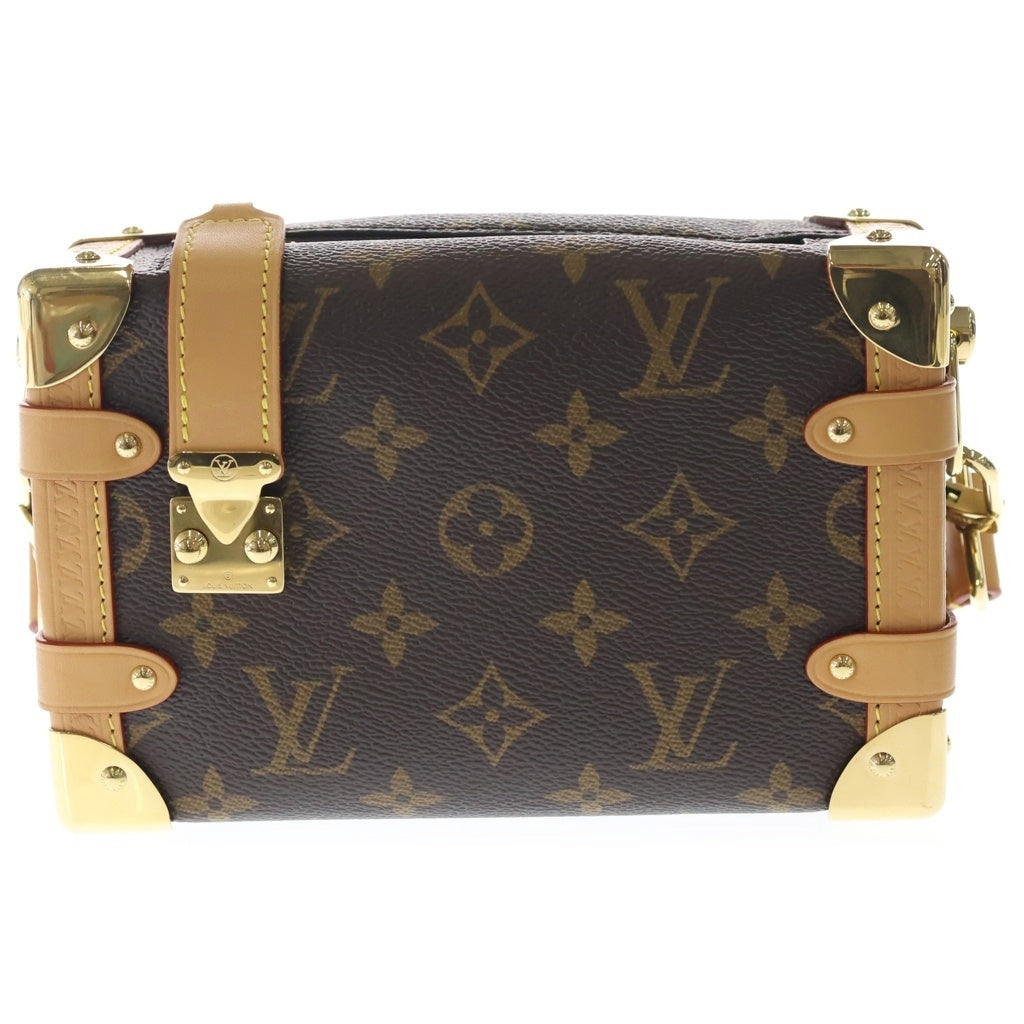 LOUIS VUITTON(ルイヴィトン) サイドトランク PM モノグラム PVC レザー ショルダーバッグ ブラウン M46815 レディース