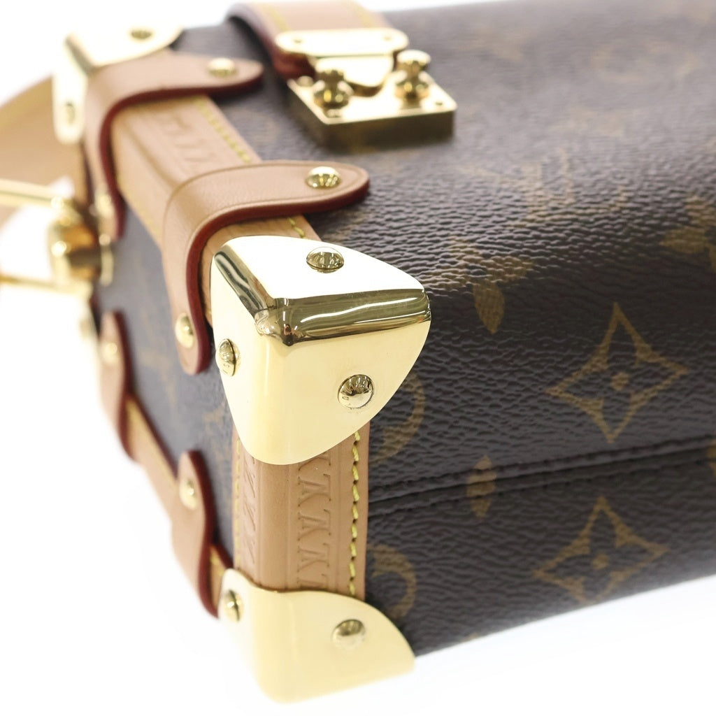 LOUIS VUITTON(ルイヴィトン) サイドトランク PM モノグラム PVC レザー ショルダーバッグ ブラウン M46815 レディース