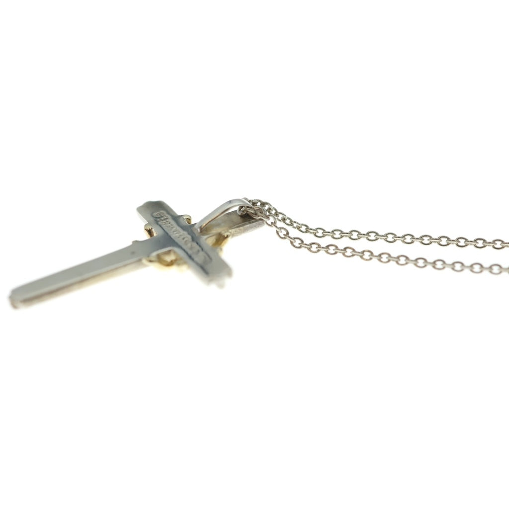 TIFFANY & Co.(ティファニー) シグネチャークロス ネックレス ペンダント チェーン シルバー 925×750 レディース