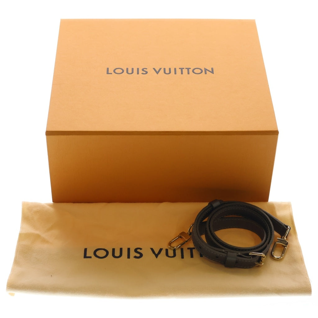 LOUIS VUITTON(ルイヴィトン) モノグラムアンプラント オンザゴーPM 2WAYバッグ ハンドバッグ ショルダーバッグ ガンメタルグレー レザー M12886 シルバー金具 レディース