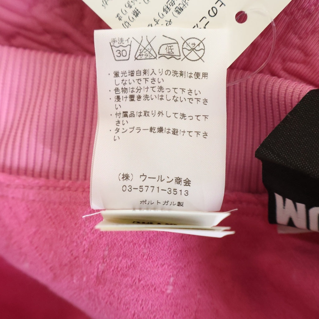 MOSCHINO(モスキーノ) ロゴ コットン ポリエステル ショート ハーフパンツ ショーツ ピンク KW7239203 レディース