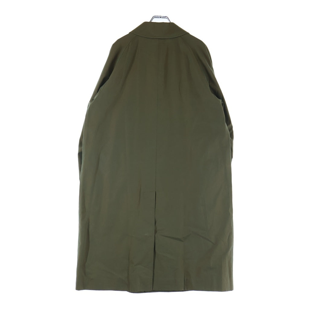 BURBERRY(バーバリー) ノヴァチェック コットン ステンカラーコート ロングコート アウター #48 カーキ