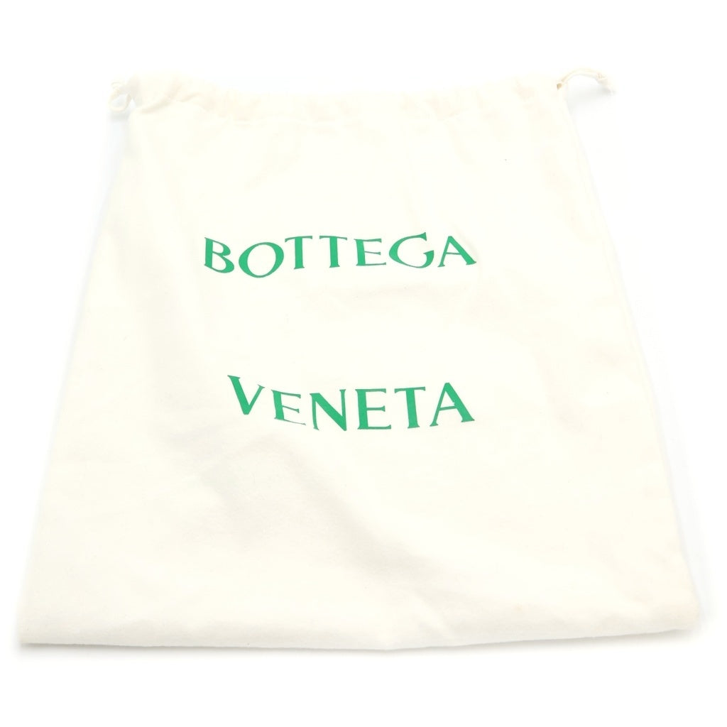 BOTTEGA VENETA(ボッテガヴェネタ) カセット イントレチャート ウエストバッグ ショルダーバッグ ブラック レザー レディース