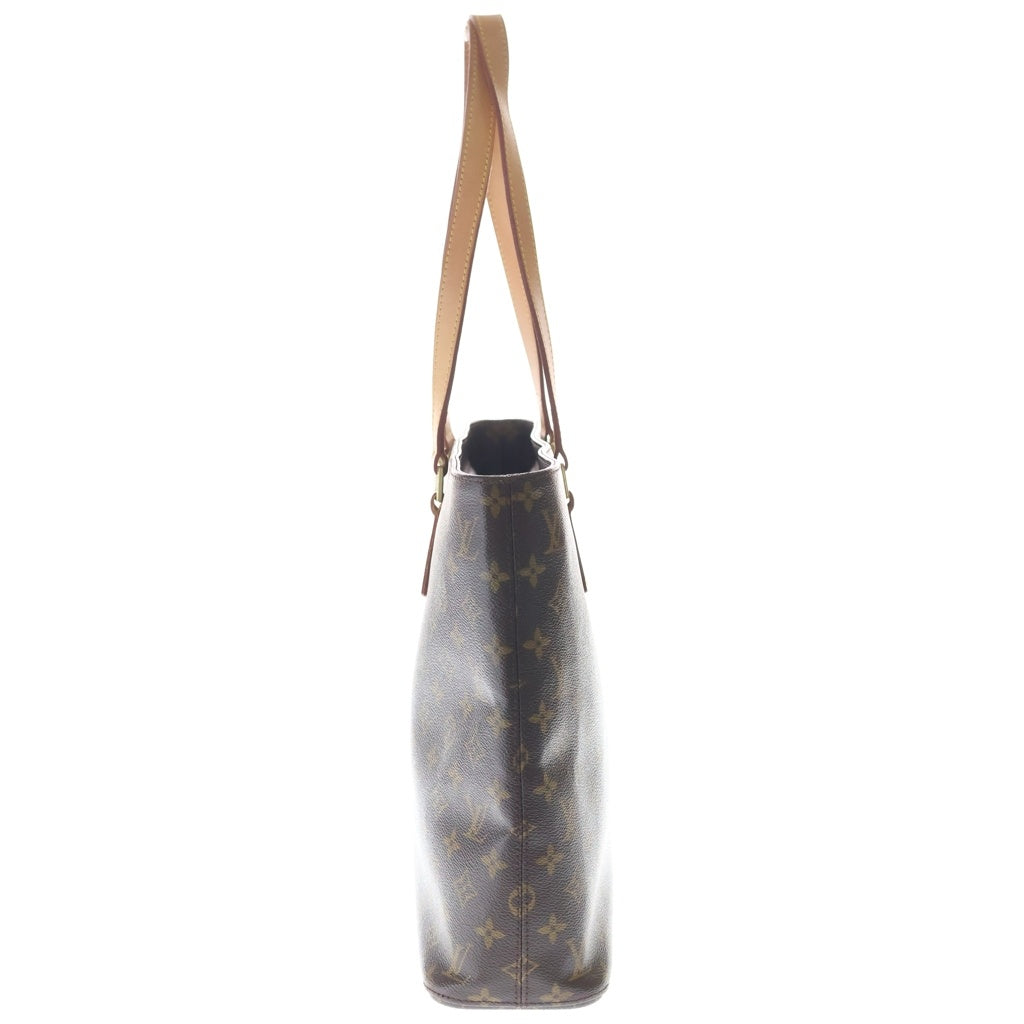 LOUIS VUITTON(ルイヴィトン) モノグラム ルコ トートバッグ ハンドバッグ ブラウン レザー×PVC M51155 ゴールド金具 レディース