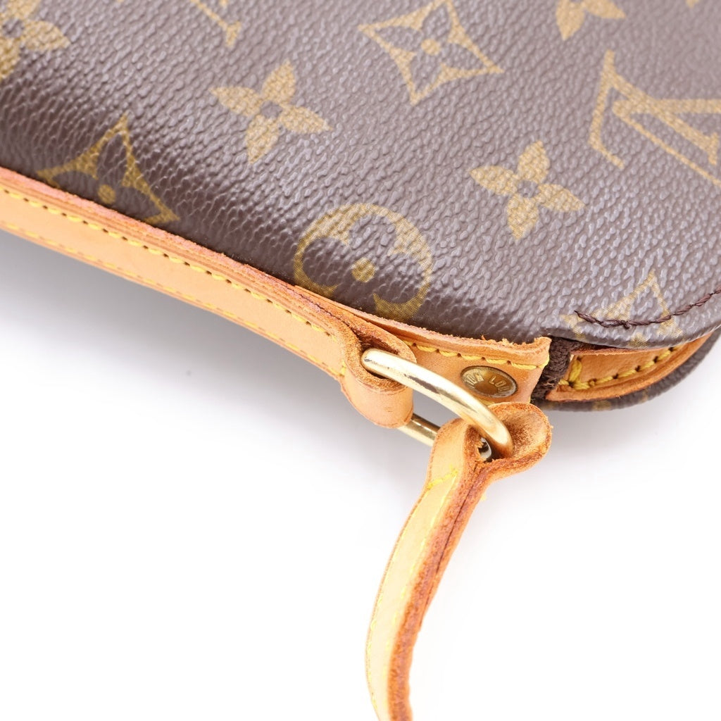 LOUIS VUITTON(ルイヴィトン) モノグラム ドルーオ PVC レザー ショルダーバッグ ブラウン M51290 レディース