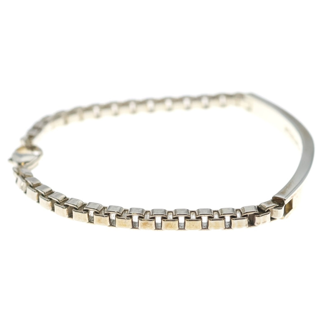 TIFFANY & Co.(ティファニー) ベネチアン ID タグ ブレスレット チェーン シルバー SV925 レディース