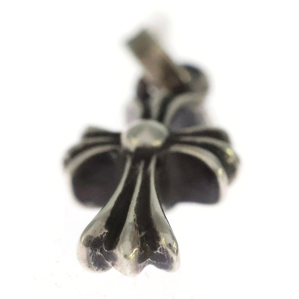 CHROME HEARTS(クロムハーツ) BBY F PPRCHN ベイビーファットクロス ドロップピアス シルバー BCA090
