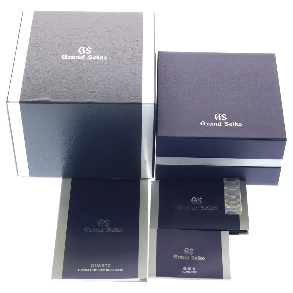 GRAND SEIKO(グランドセイコー) ヘリテージコレクション シルバー文字盤 SS/QZ ステンレス クォーツ 電池式 腕時計 SBGV221 9F82-0AF0