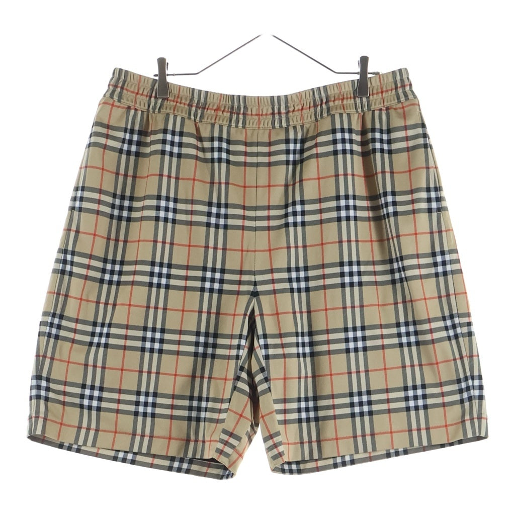 BURBERRY(バーバリー) ヴィンテージ ノバチェック コットン ハーフパンツ ショートパンツ ボトムス #XXL ブラウン 8026469