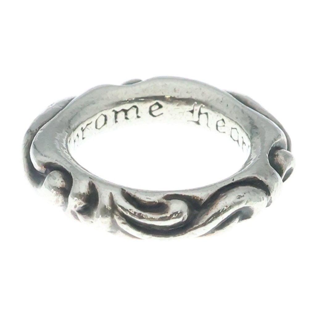CHROME HEARTS(クロムハーツ) SCRL BAND スクロールバンド リング シルバー BCA351 #9