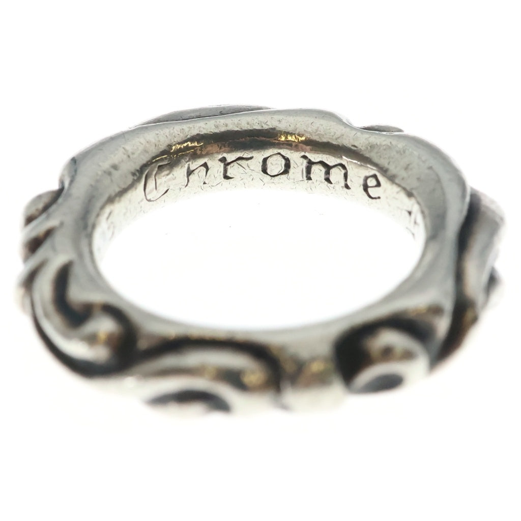 CHROME HEARTS(クロムハーツ) SCRL BAND スクロールバンド リング シルバー BCA351 #9