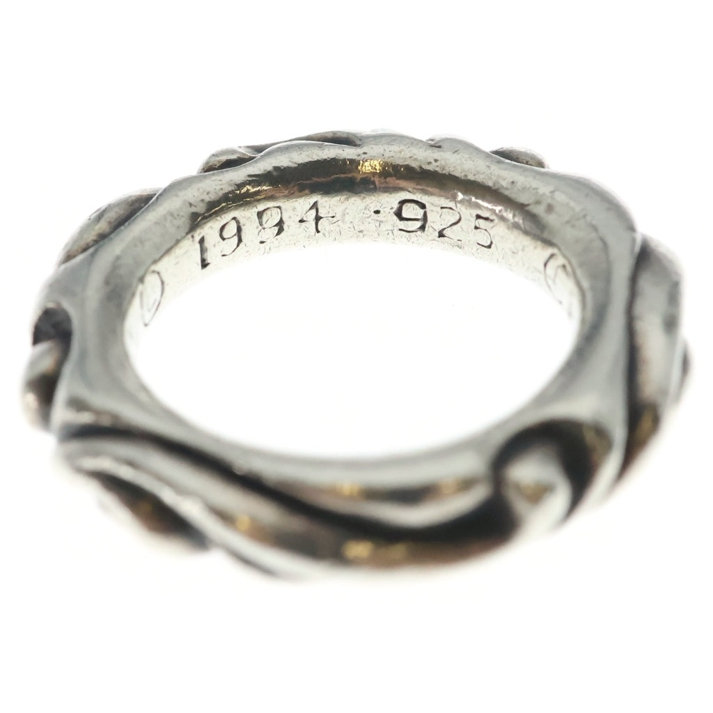 CHROME HEARTS(クロムハーツ) SCRL BAND スクロールバンド リング シルバー BCA351 #9