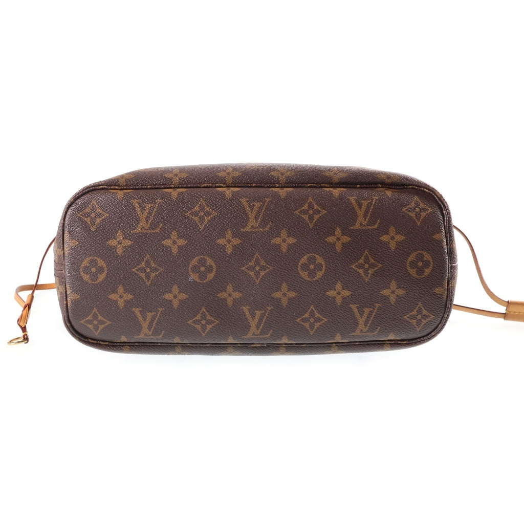 LOUIS VUITTON(ルイヴィトン) モノグラム ネヴァーフルPM PVC レザー トートバッグ ブラウン M40155 レディース