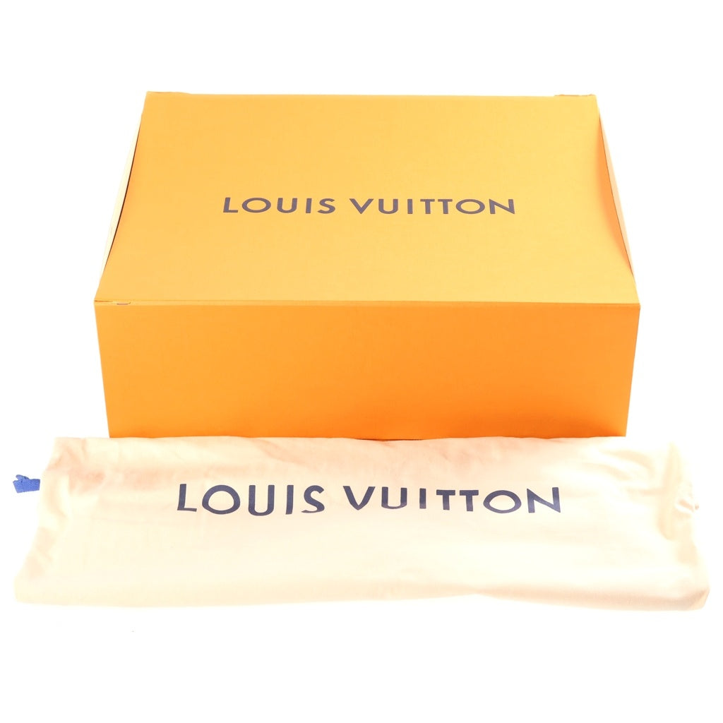 LOUIS VUITTON(ルイヴィトン) モノグラム ウォッシュ デニム モンスリ・バッグパック キャンバス レザー ICタイプ ブルー M22534 レディース