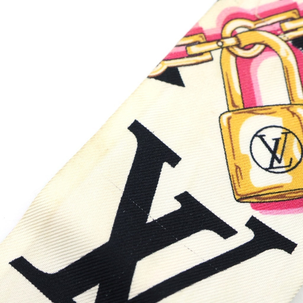 LOUIS VUITTON(ルイヴィトン) モノグラム バンドーBB・アルティメット シルク スカーフ ブラウン/ブラック/ホワイト M76676 レディース