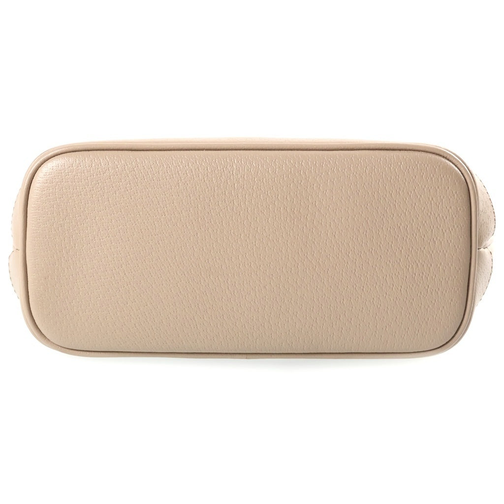 GUCCI(グッチ) GGスプリーム オフィディア スモール 2WAYハンドバッグ ショルダーバッグ トートバッグ アイボリー レザー×PVC 811716 ゴールド金具 レディース