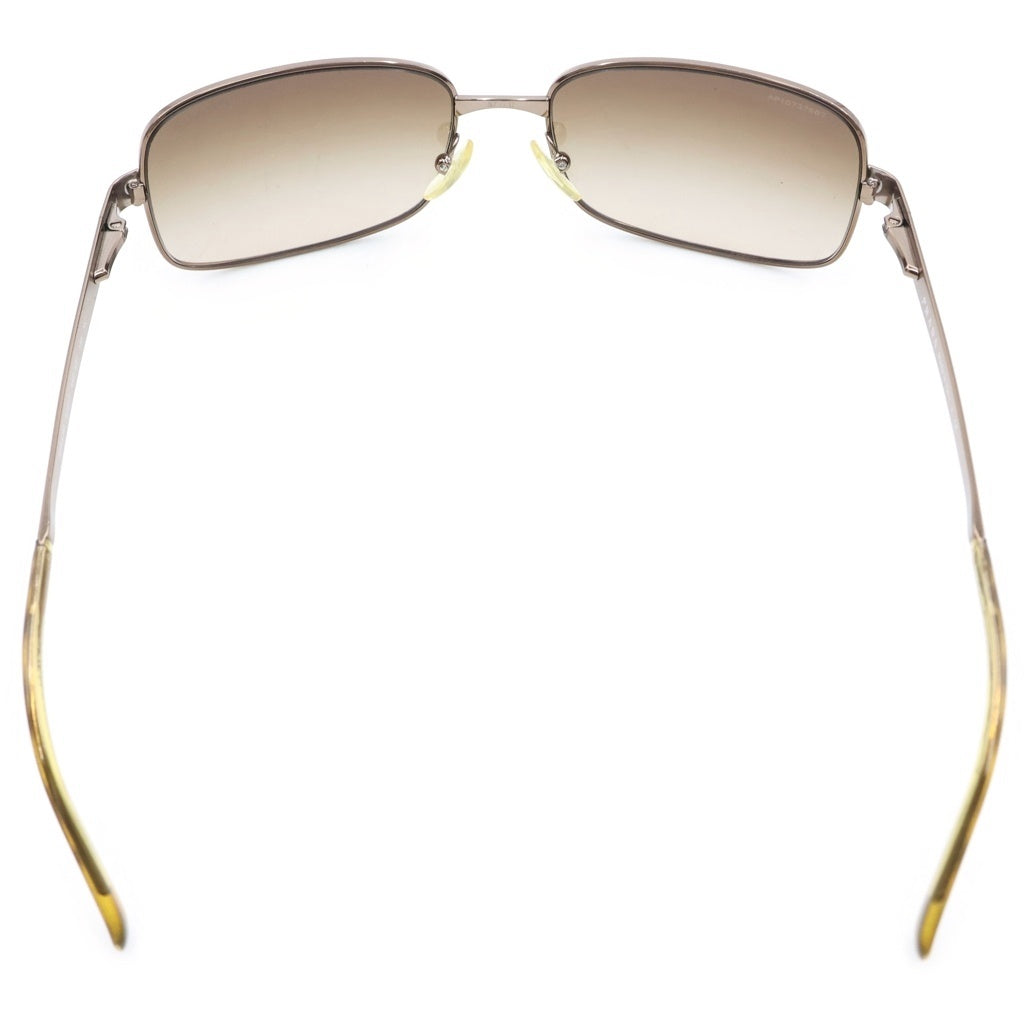 PRADA(プラダ) スクエアサングラス アイウェア ブラウンフレーム グラデーションレンズ #57□17 SPR63M レディース
