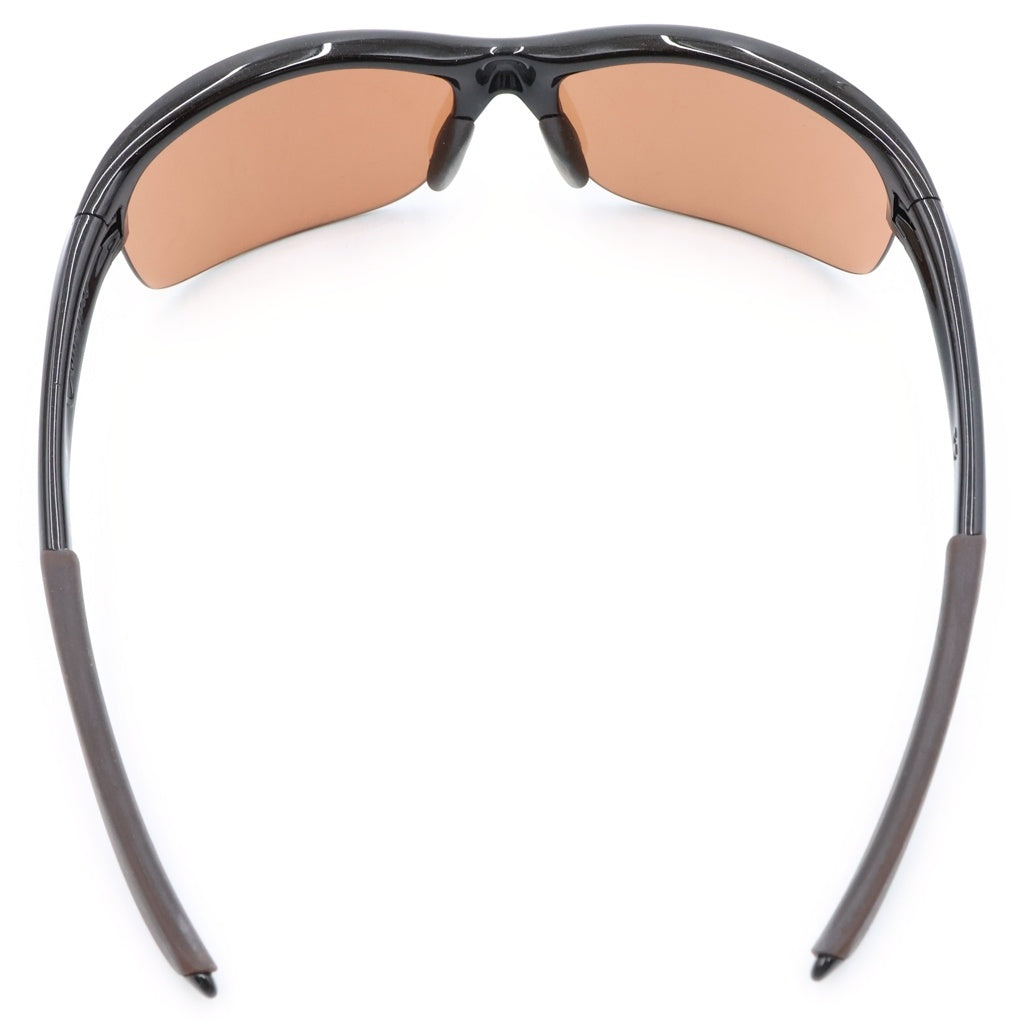 OAKLEY(オークリー) ハーフリム サングラス アイウェア ブラウンフレーム レディース