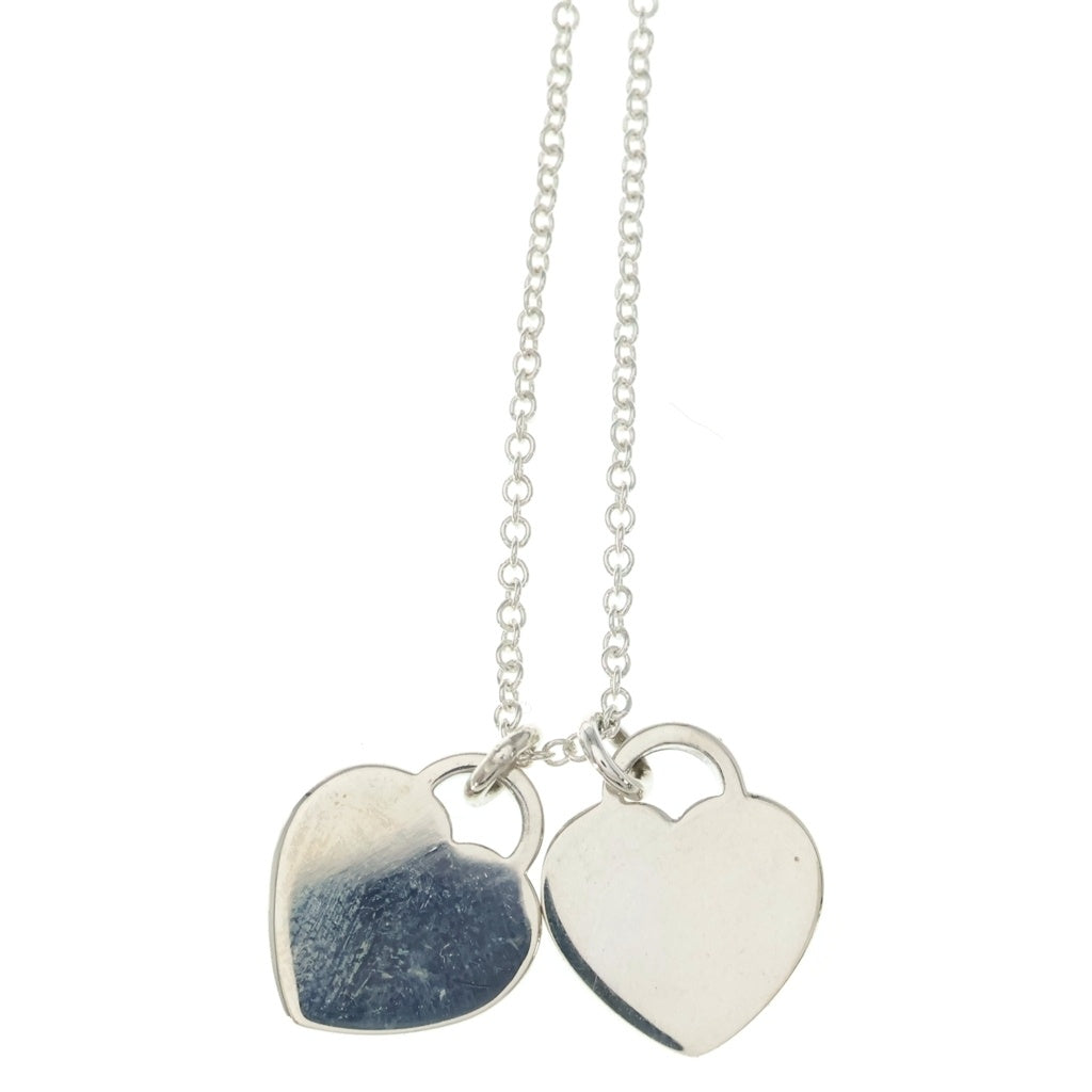 TIFFANY & Co.(ティファニー) リターントゥ ハート ティファニー ネックレス ペンダント チェーン シルバー×ティファニーブルー SV925 レディース