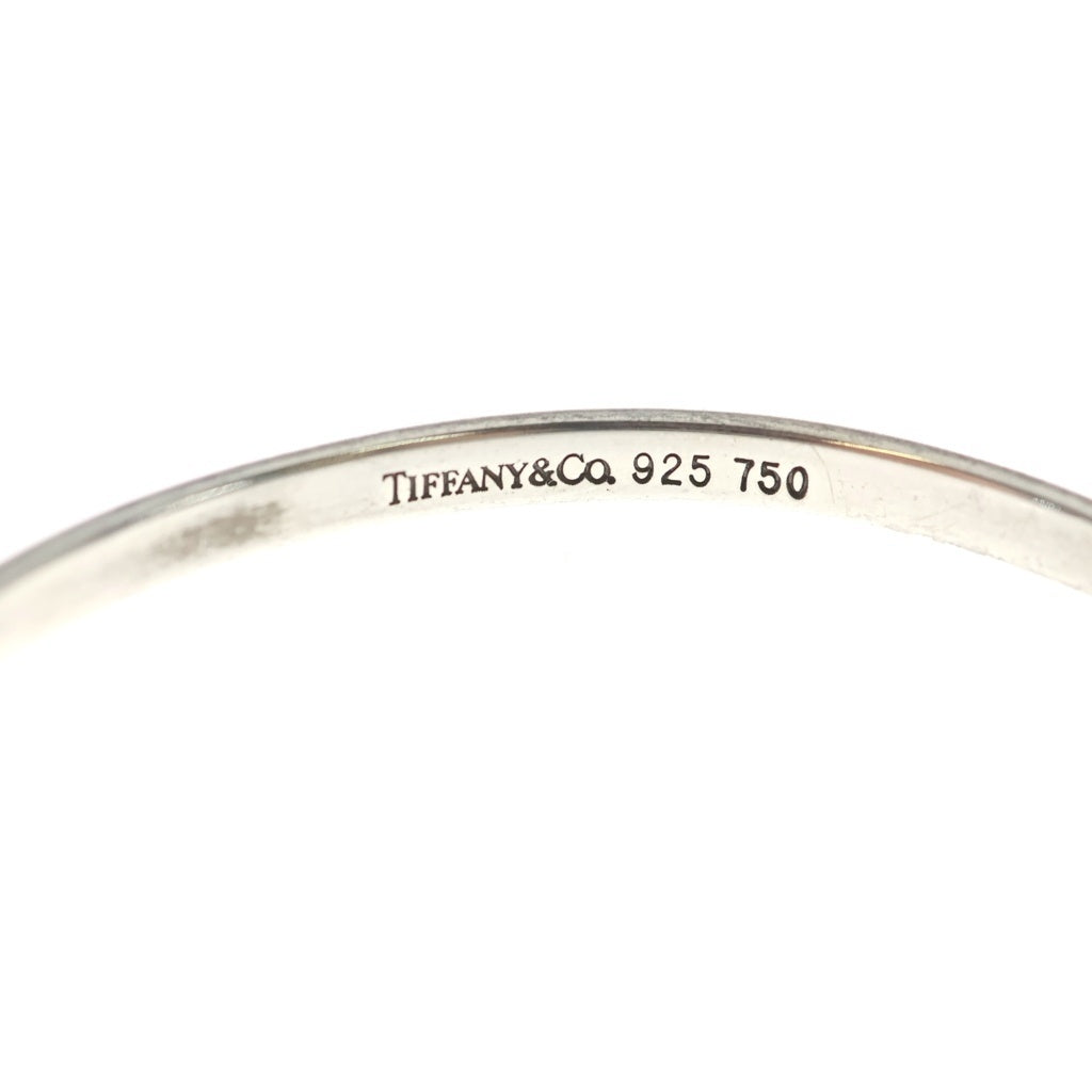 TIFFANY & Co.(ティファニー) フック&アイ ラブノット ブレスレット SV925 K18 シルバー レディース