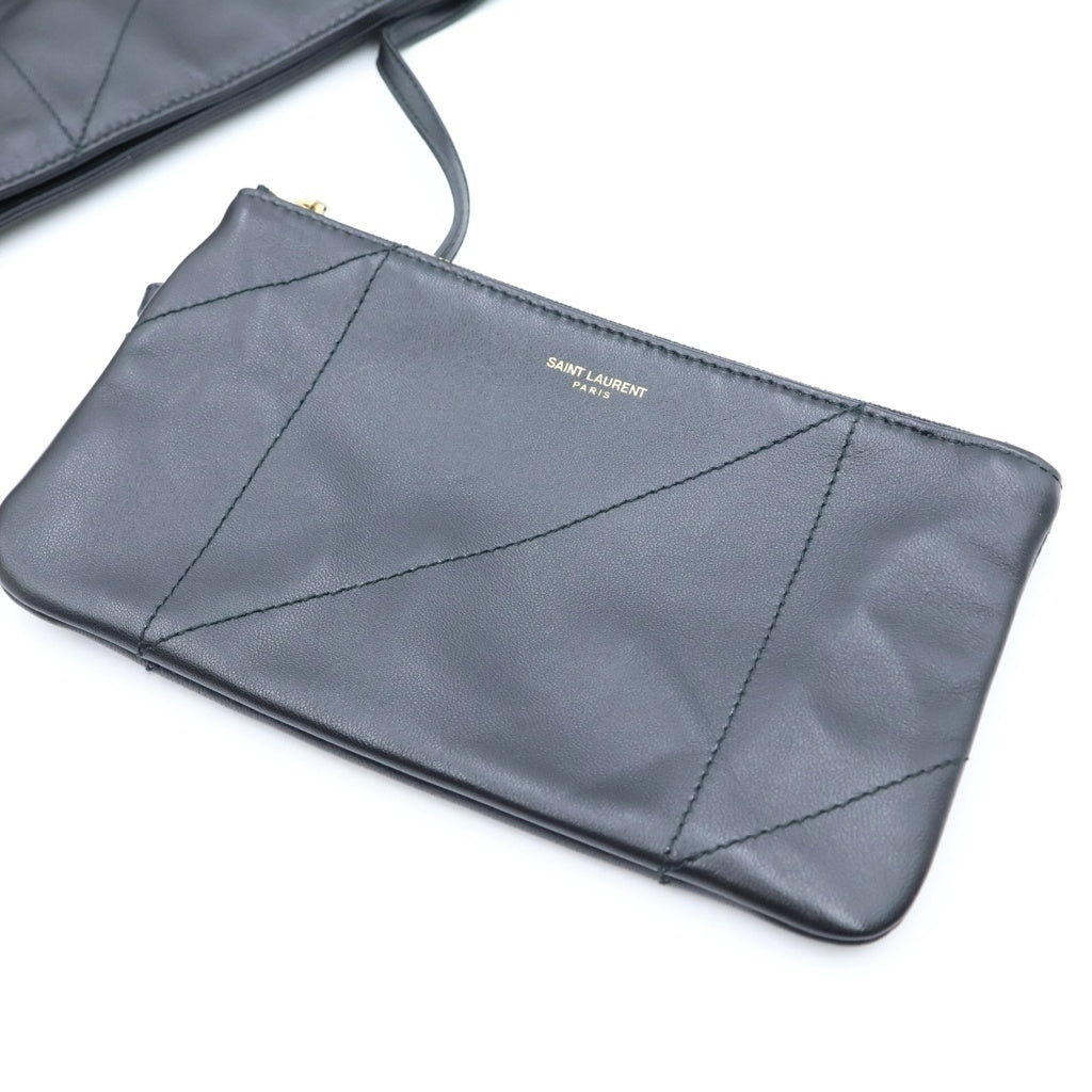 SAINT LAURENT PARIS(サンローランパリ) ジェイミー チェーン トート ゴールド金具 ラムスキン レザー ブラック 809824 レディース