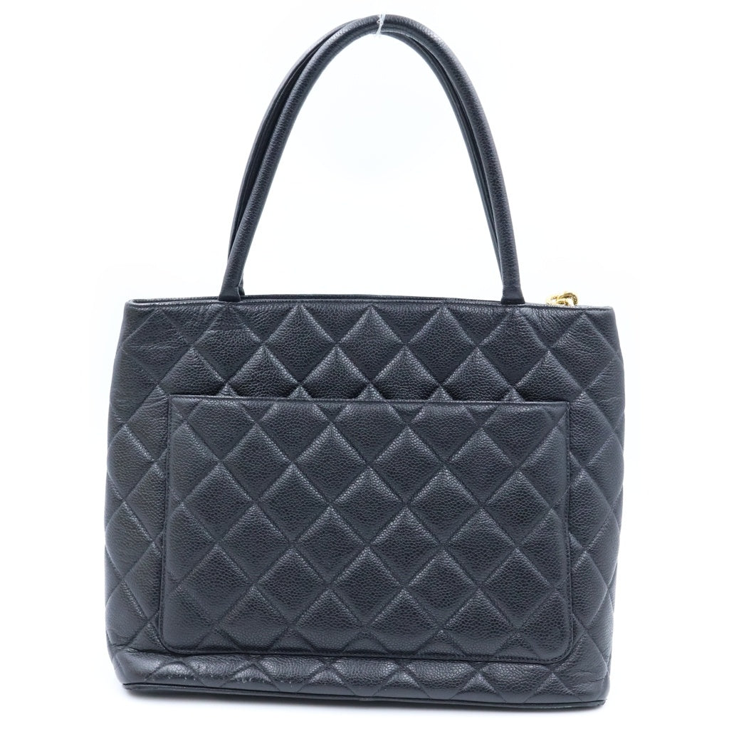 CHANEL(シャネル) ココマーク 復刻トート ハンドバック キャビアスキン ブラック レディース