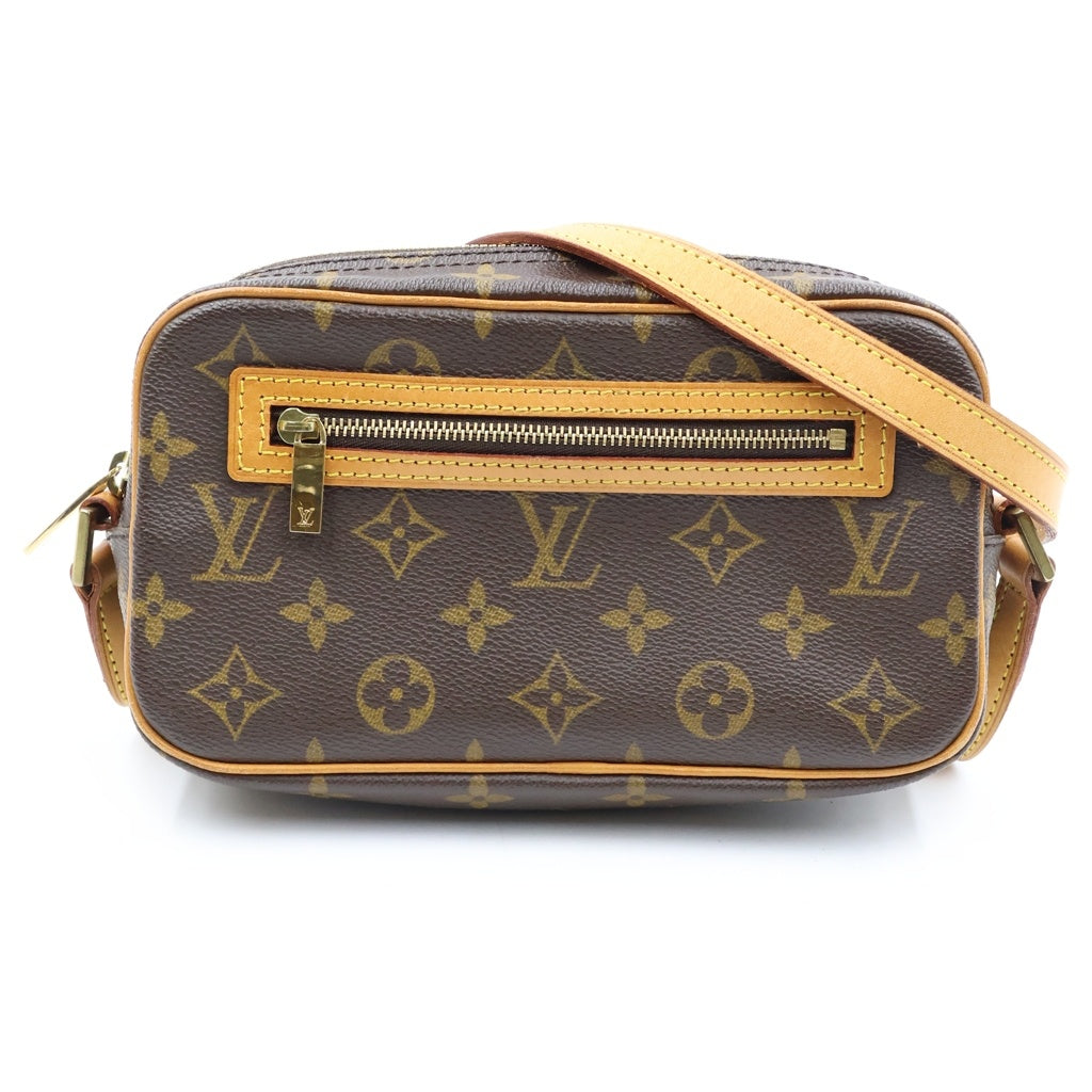 LOUIS VUITTON(ルイヴィトン) ポシェット シテ モノグラム ショルダーバック PVC レザー ブラウン M51183 レディース