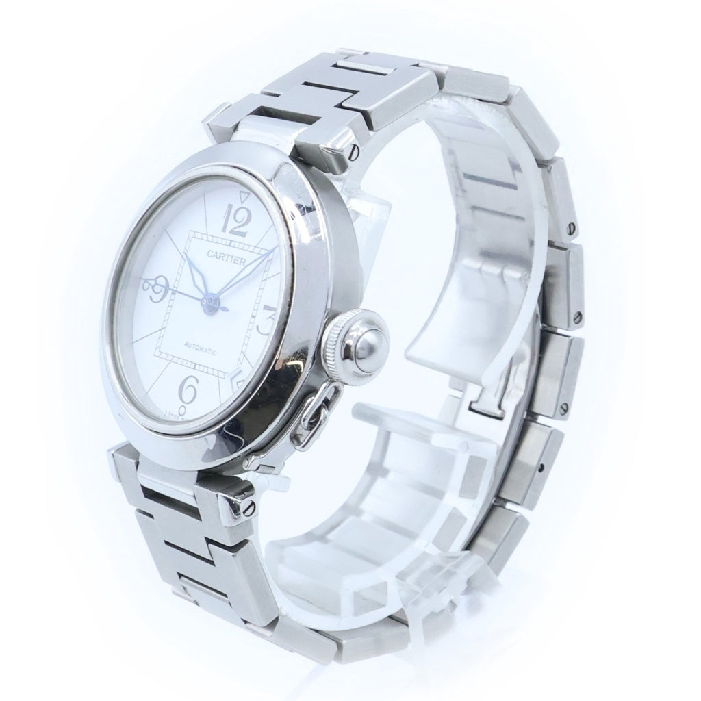 Cartier(カルティエ) パシャC 腕時計 白文字盤 シルバー SS/AT W31074M7