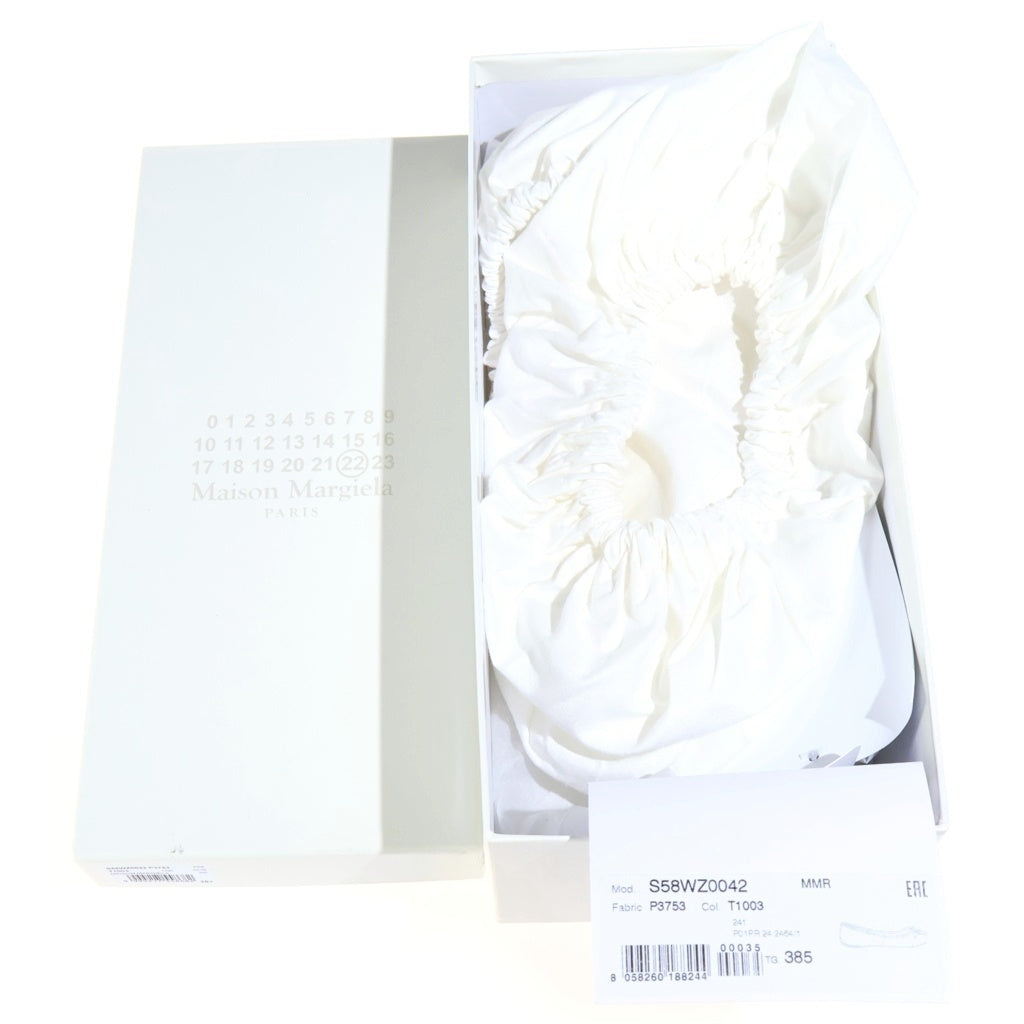 Maison Margiela(メゾンマルジェラ) Tabi タビ バレエシューズ フラット パンプス レザー ベージュ レディース