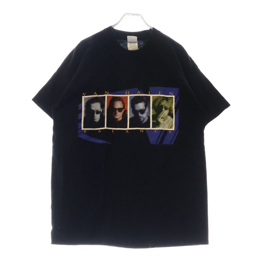 VINTAGE(ヴィンテージ) 90s VAN HALEN BALANCE 95‐96 ヴァンヘーレン Tシャツ 半袖カットソー ブラック