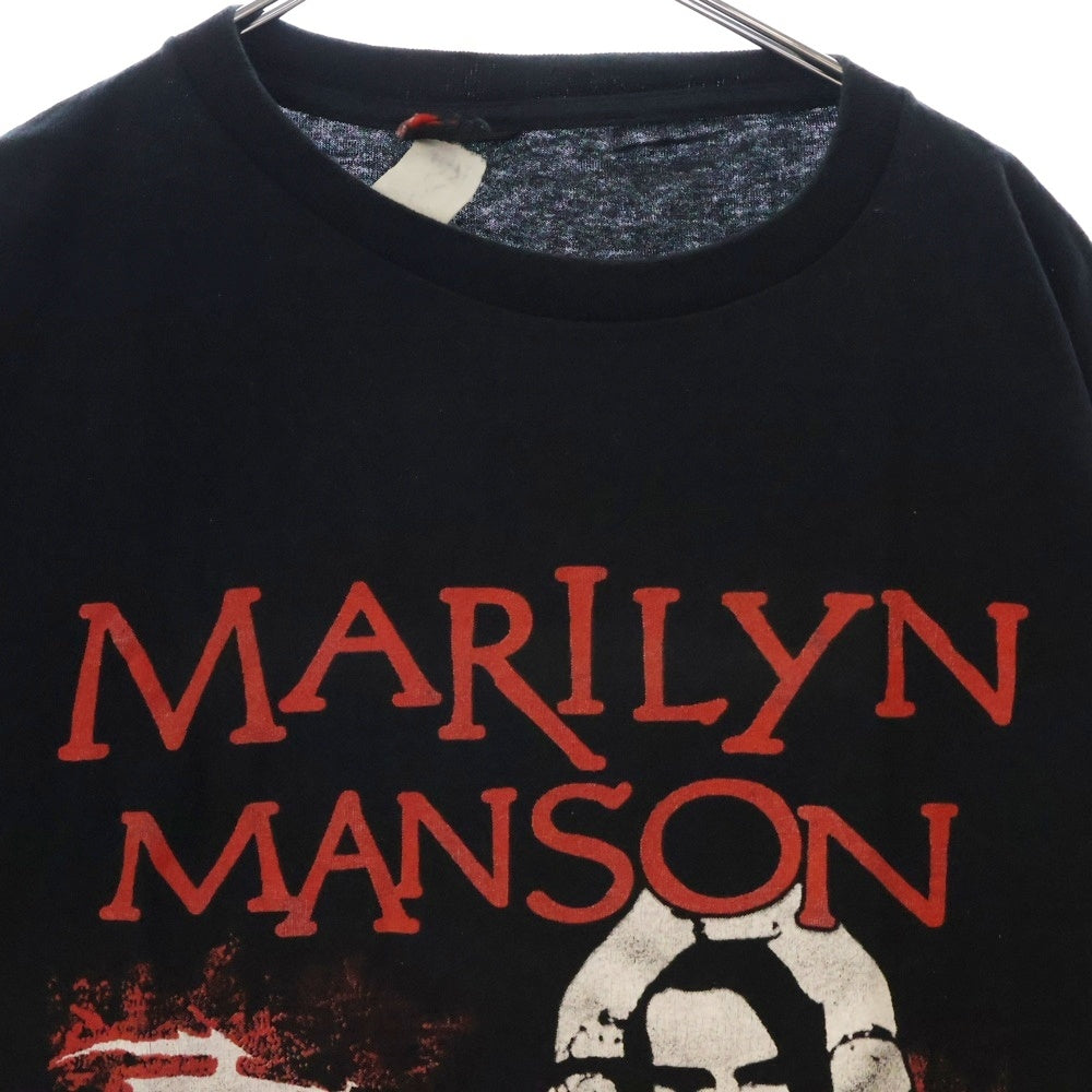 VINTAGE(ヴィンテージ) 00s MARILYN MANSON THE RAPE OF THE WORLD TOUR マリリンマンソン Tシャツ 半袖カットソー bura