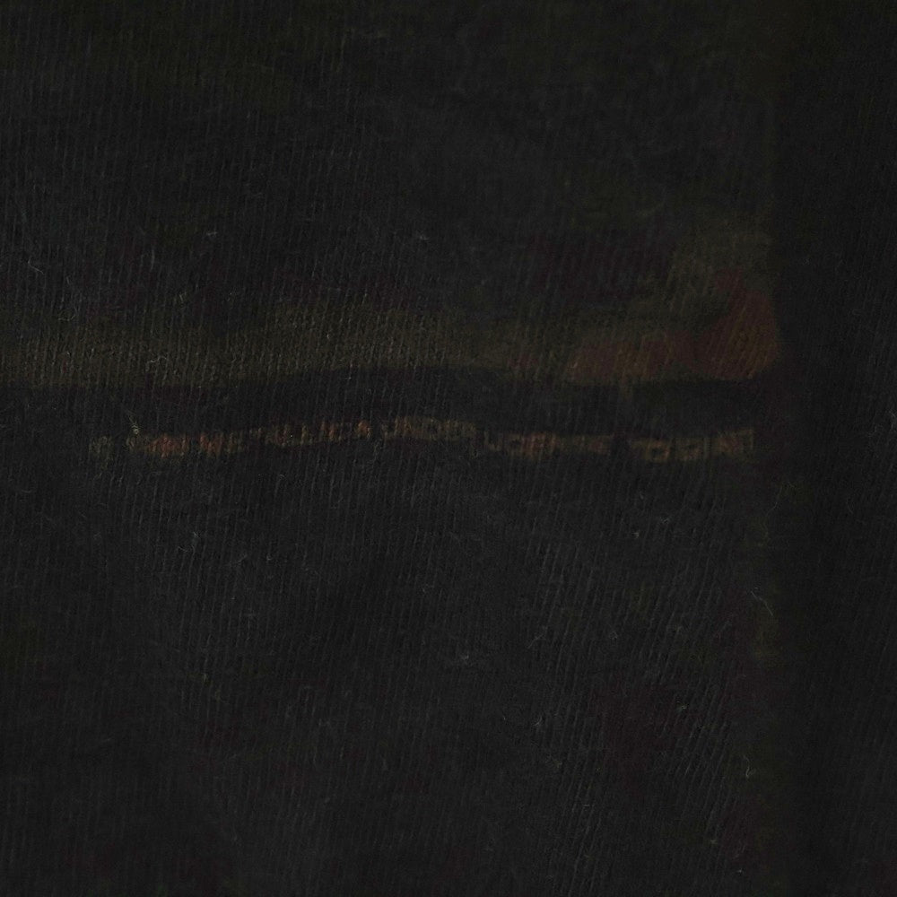 VINTAGE(ヴィンテージ) 90s METALLICA SUMMER 1998 NORTH AMERICA TOUR メタリカ サマーツアー Tシャツ 半袖カットソー ブラック