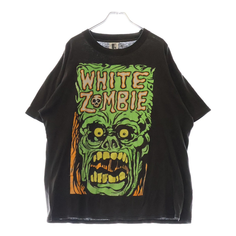 VINTAGE(ヴィンテージ) 90s WHITE ZOMBIE ホワイトゾンビ Tシャツ 半袖カットソー ブラック