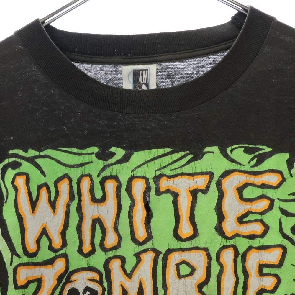 VINTAGE(ヴィンテージ) 90s WHITE ZOMBIE ホワイトゾンビ Tシャツ 半袖カットソー ブラック