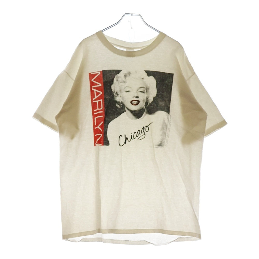 VINTAGE(ヴィンテージ) 90s MARILYN MONRORE マリリンモンロー Tシャツ 半袖カットソー ホワイト