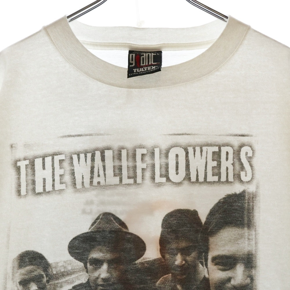 VINTAGE(ヴィンテージ) 90s THE WALLFLOWERS ウォール フラワーズ Tシャツ 半袖カットソー ホワイト