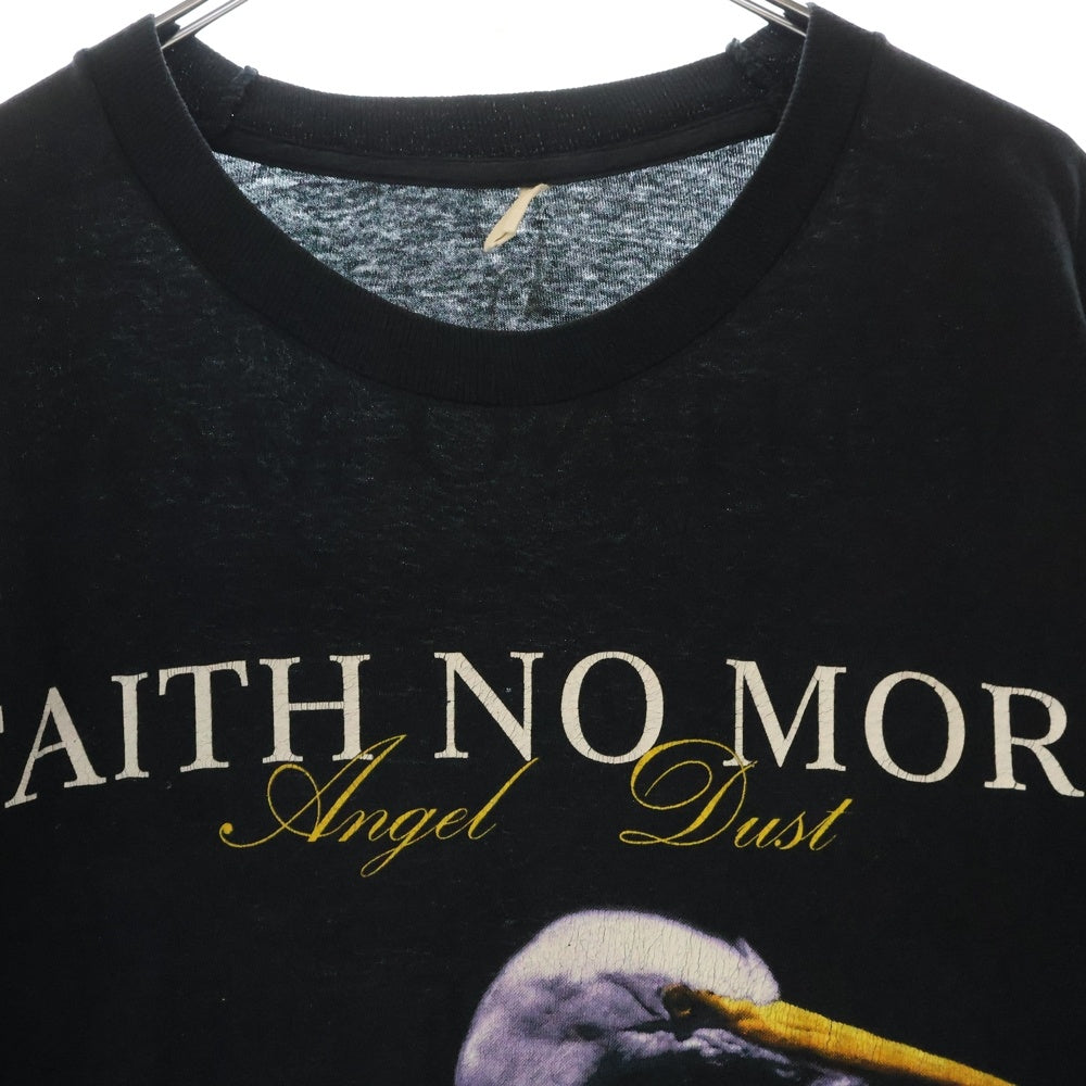 VINTAGE(ヴィンテージ) 90s FAITH NO MORE ANGEL DUST フェイス・ノー・モア Tシャツ 半袖カットソー ブラック
