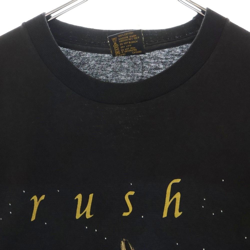 VINTAGE(ヴィンテージ) 90s RUSH COUNTERPARTS ラッシュカウンターパート Tシャツ 半袖カットソー ブラック