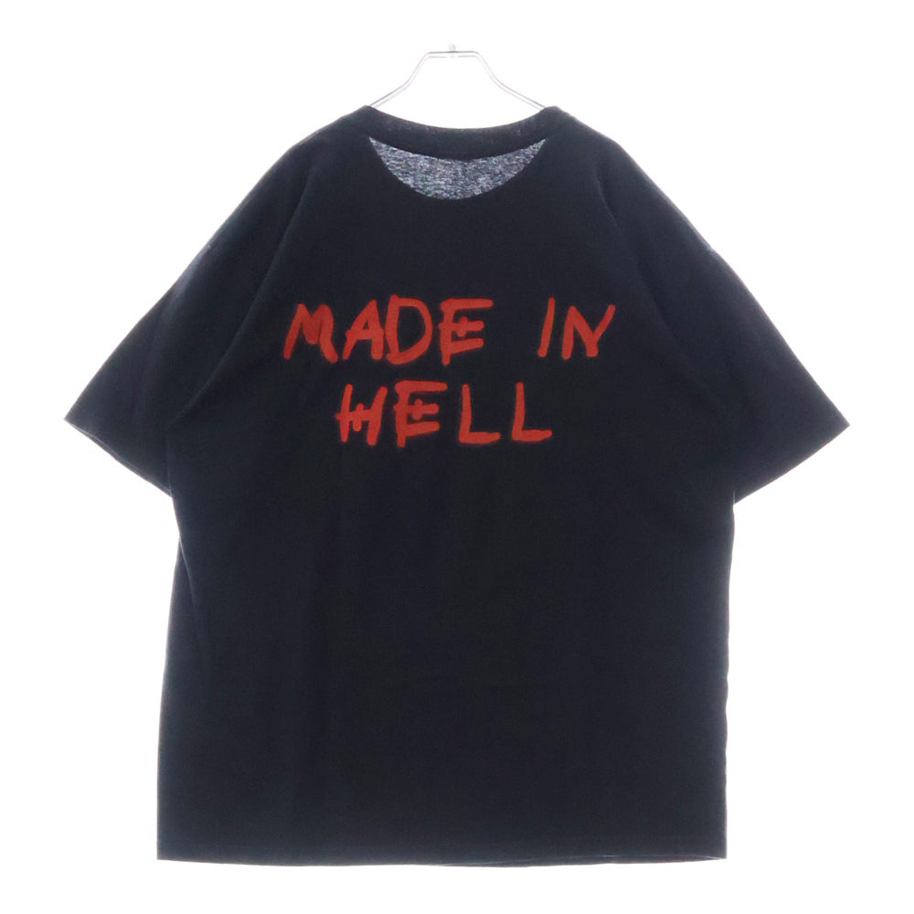 VINTAGE(ヴィンテージ) 90s FRIDAY THE 13 MADE IN HELL MOVIE PROMO 13日の金曜日 Tシャツ 半袖カットソー ブラック