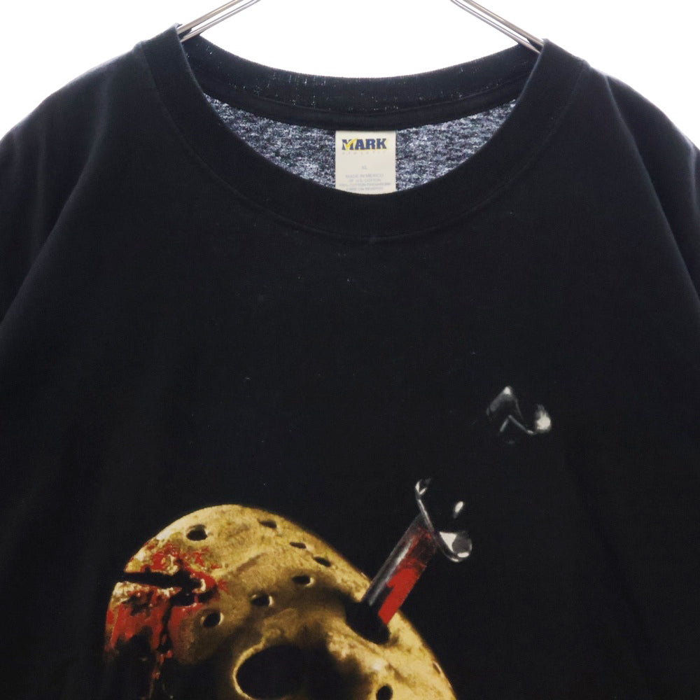 VINTAGE(ヴィンテージ) 90s FRIDAY THE 13 MADE IN HELL MOVIE PROMO 13日の金曜日 Tシャツ 半袖カットソー ブラック