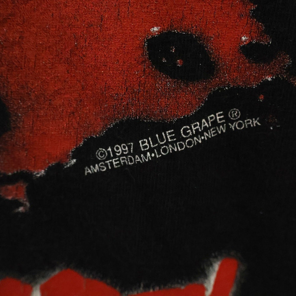 VINTAGE(ヴィンテージ) 90s FRIDAY THE 13 MADE IN HELL MOVIE PROMO 13日の金曜日 Tシャツ 半袖カットソー ブラック