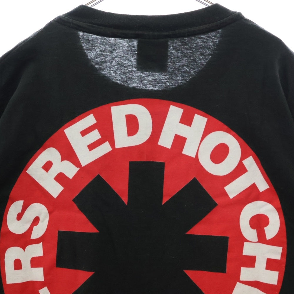 VINTAGE(ヴィンテージ) 90s RED HOT CHILI PEPPERS PICASSO レッドホットチリペッパーズ ピカソ 両面プリント 半袖Tシャツ カットソー ブラック